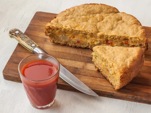 Vegetable pie — Stock Photo, Image