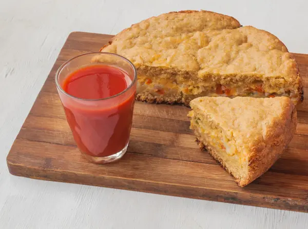 Pastel de verduras — Foto de Stock