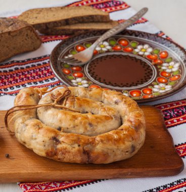 Halka ev yapımı sosis