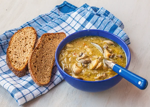 Taze Sebzeli Ekşi Kremalı Soğuk Yaz Çorbası Geleneksel Ukrayna Mutfağı