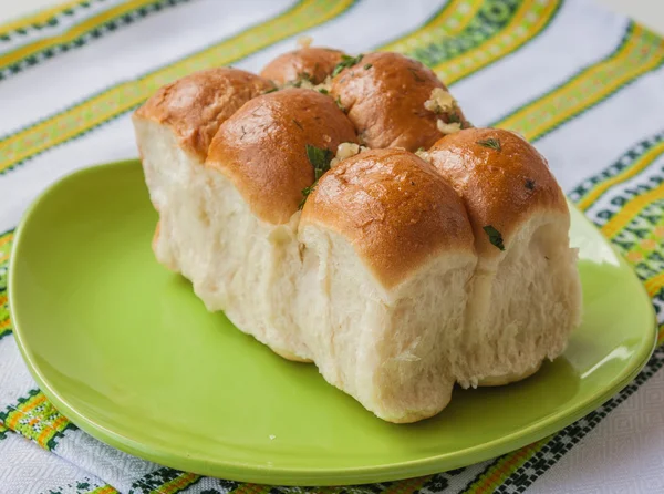 Bollos con ajo — Foto de Stock