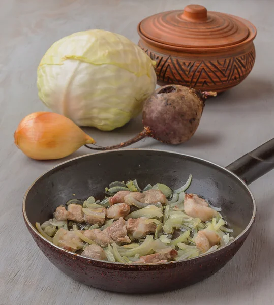 Cocina a ucraniana tradicional sopa de remolacha borsch"" —  Fotos de Stock