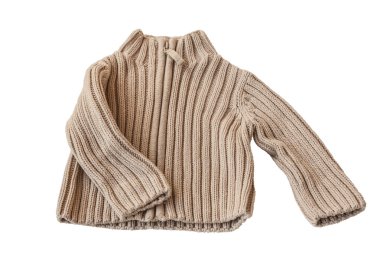Bej bebek süveteri