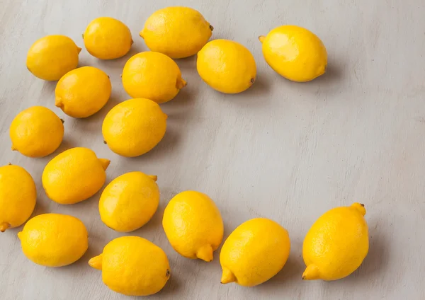 Heap of yellow lemons — Stock Photo, Image