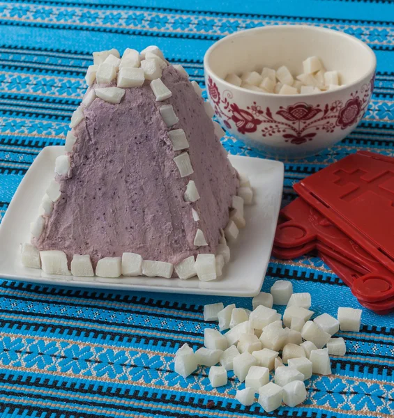 Cooking traditional Easter dessert — Stock Photo, Image