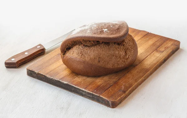 Frisches Roggenbrot Tabatiere — Stockfoto