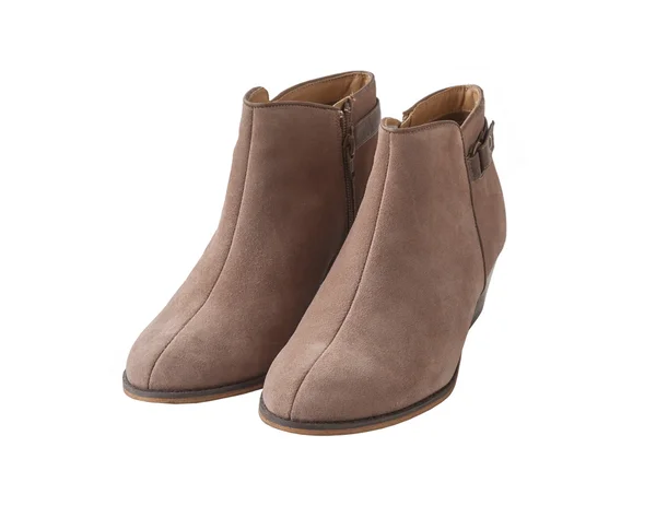 Beige female boots — Stock Photo, Image