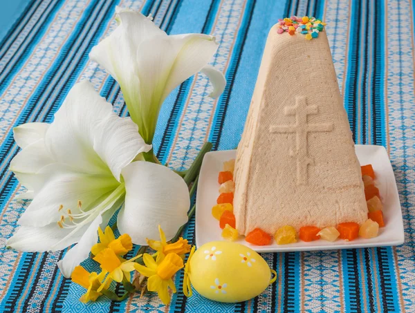 Cuajada pastel de Pascua — Foto de Stock