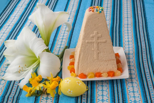 Cuajada pastel de Pascua — Foto de Stock