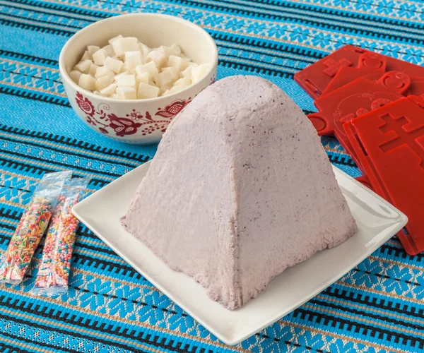 Cooking of cheese cake — Stock Photo, Image