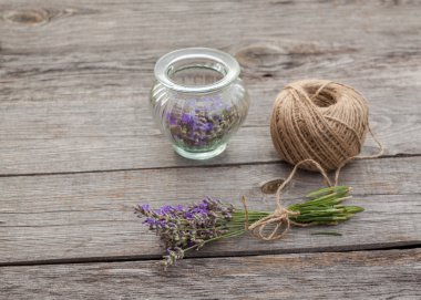 Kurutma önce aromatik lavanta