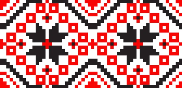 Ukrainska traditionella mönster — Stock vektor