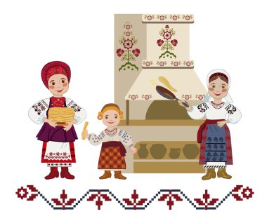 Kadının Ukrayna Ulusal kostümleri