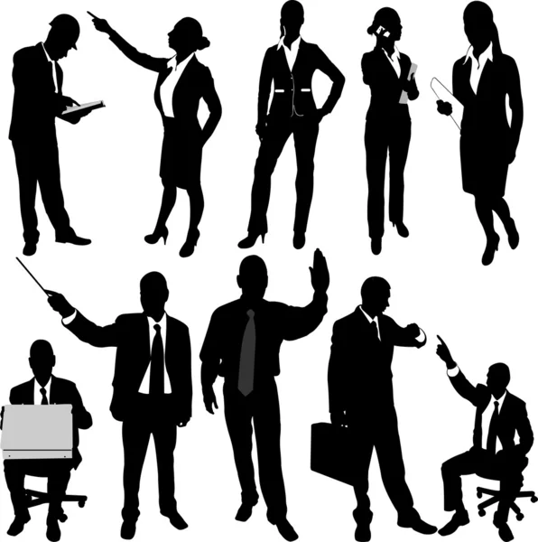 Business people — Stock Vector