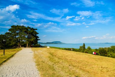 Manzaraya Balaton Gölü, Macaristan