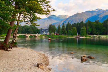 Göl bohinj triglav Ulusal Park