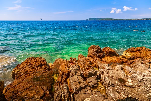 Wild beach in Pula — Stock Photo, Image