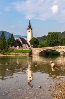 Church of st john baptist, bohinj Gölü