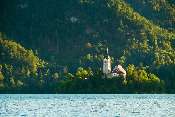 Bled med sjön i Slovenien, Europa — Stockfoto