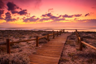gabo de gata Sunset beach