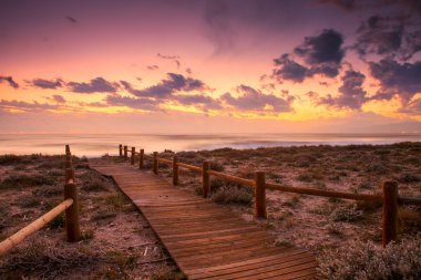gabo de gata Sunset beach