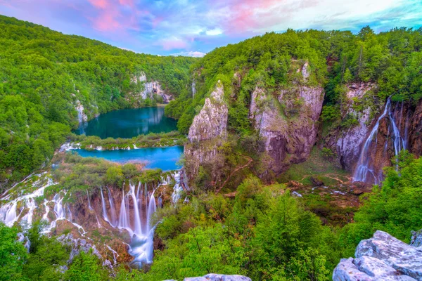 Wodospady Plitvice — Zdjęcie stockowe