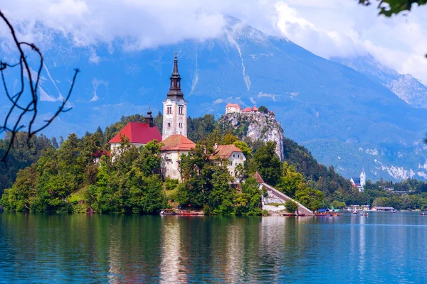 Lac de Bled en été — Photo