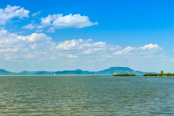 Lago Balaton na Hungria no verão — Fotografia de Stock