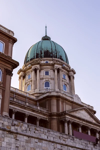 Történelmi királyi palota, Budapest, Magyarország — Stock Fotó