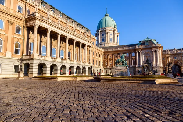 Történelmi királyi palota, Budapest — Stock Fotó