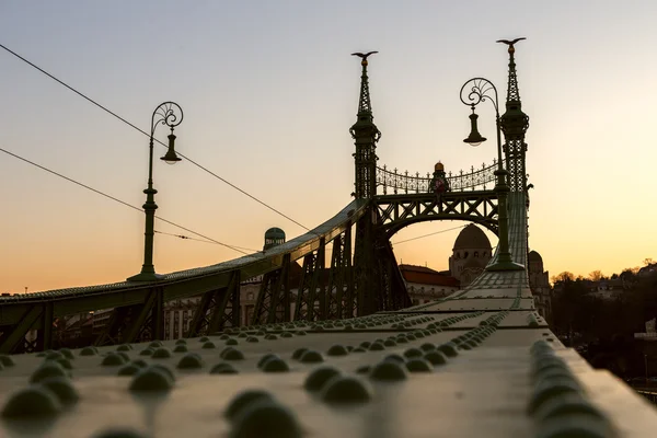 Liberty Bridge - Будапешт, Венгрия — стоковое фото