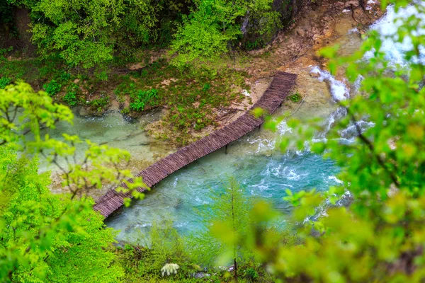 Nationaal Park Plitvicemeren (Kroatië) — Stockfoto