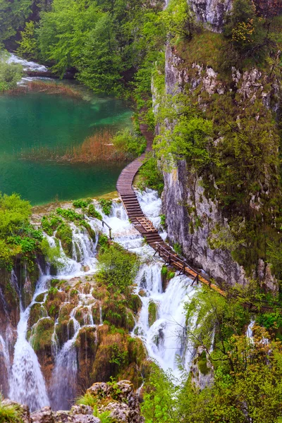 Plitvicemeren, Kroatië — Stockfoto