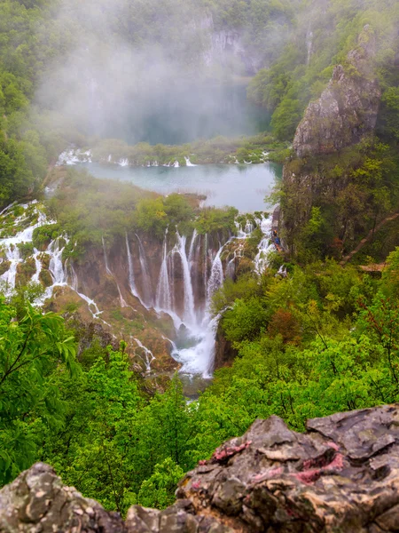 Plitvicemeren, Kroatië — Stockfoto