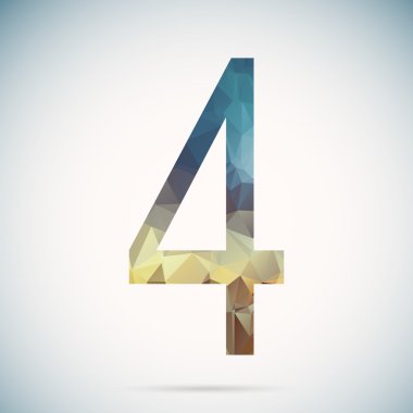 Modern köşeli kristal tarzı 4 numaralı