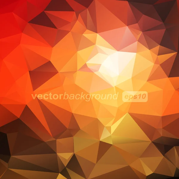 Fond abstrait polygonal — Image vectorielle