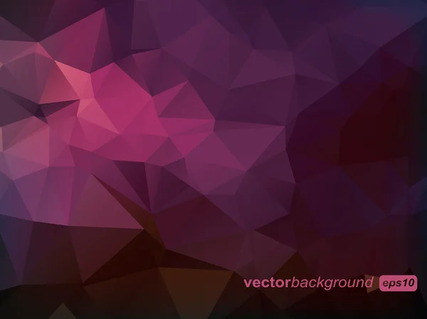 Polygonal Background — Stock Vector