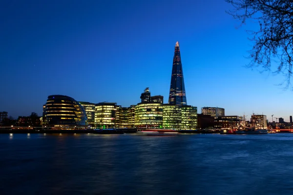 London city hall na zachodzie słońca — Zdjęcie stockowe