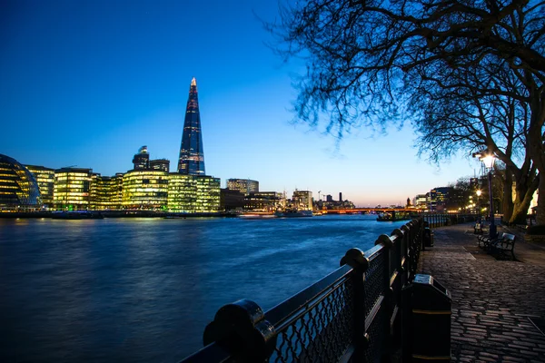 伦敦市政厅在日落 — 图库照片