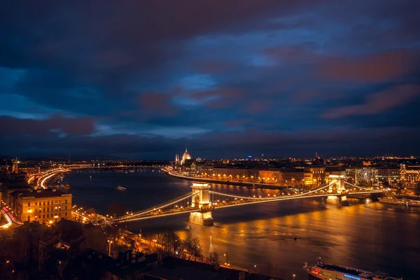 Panorama of Budapest — kuvapankkivalokuva