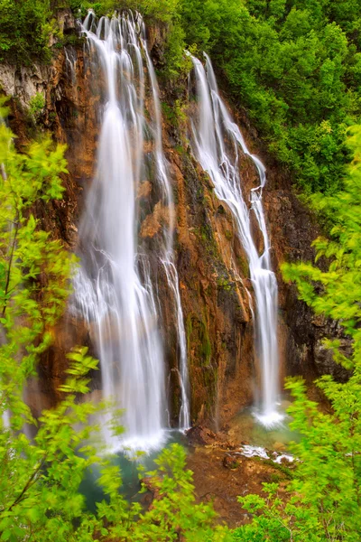 Καταρράκτες στο Εθνικό Πάρκο Plitvice — Φωτογραφία Αρχείου