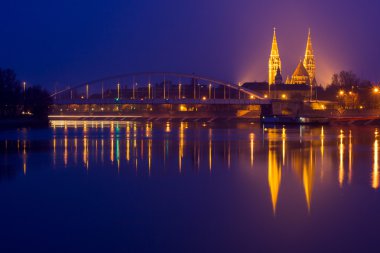 Gece kenti Szeged, Macaristan
