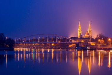 Gece kenti Szeged, Macaristan