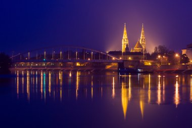 Gece kenti Szeged, Macaristan