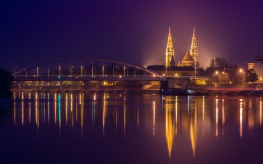Gece kenti Szeged, Macaristan