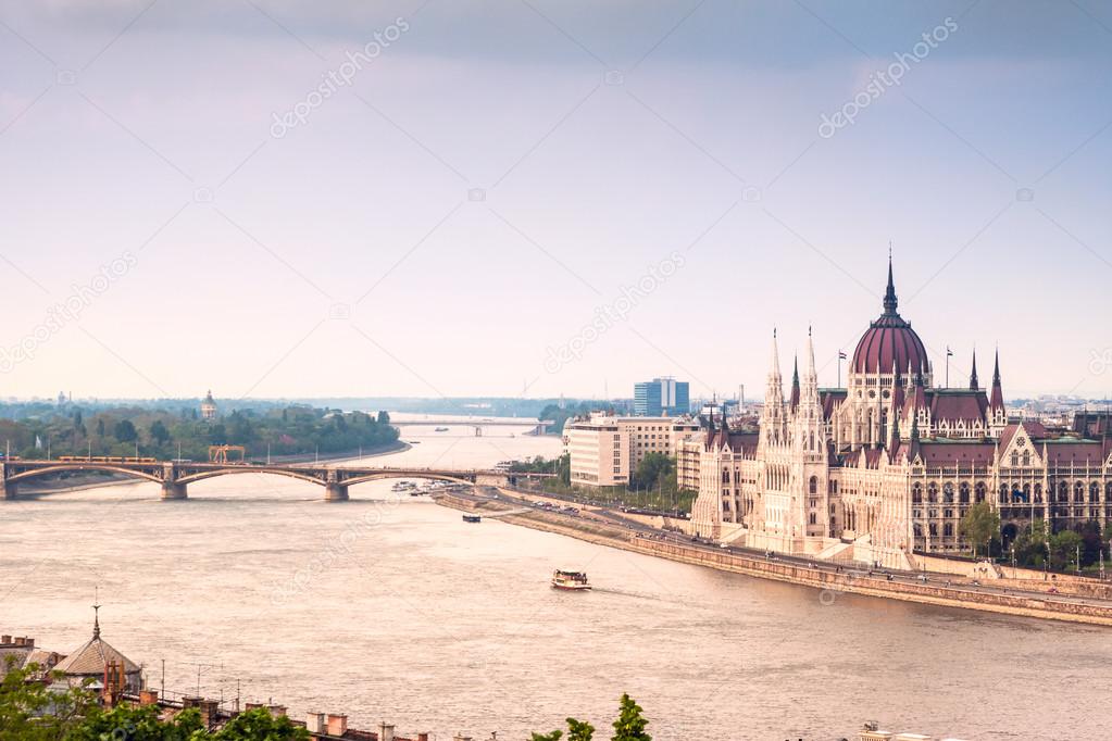 The building of the Parliament in Budapest