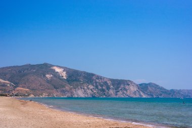 Zakynthos adada güzel deniz manzara