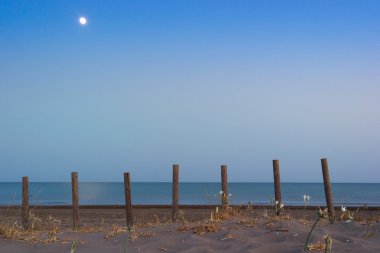 Günün sonunda Plajı. Yunanistan, Zakynthos