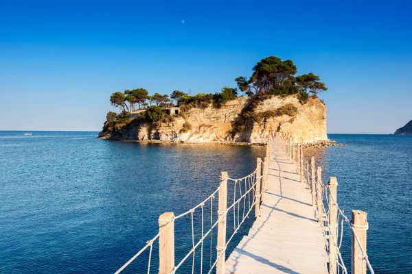 Agios Sostis, klein eiland in Zakynthos — Stockfoto