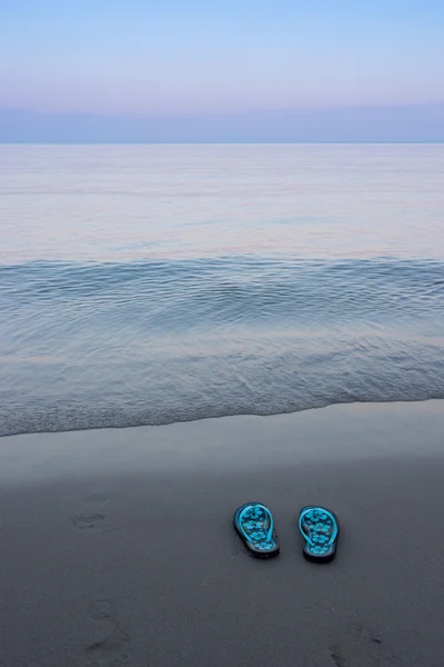 End of day  from beach.Greece, Zakynthos — Stock Photo, Image